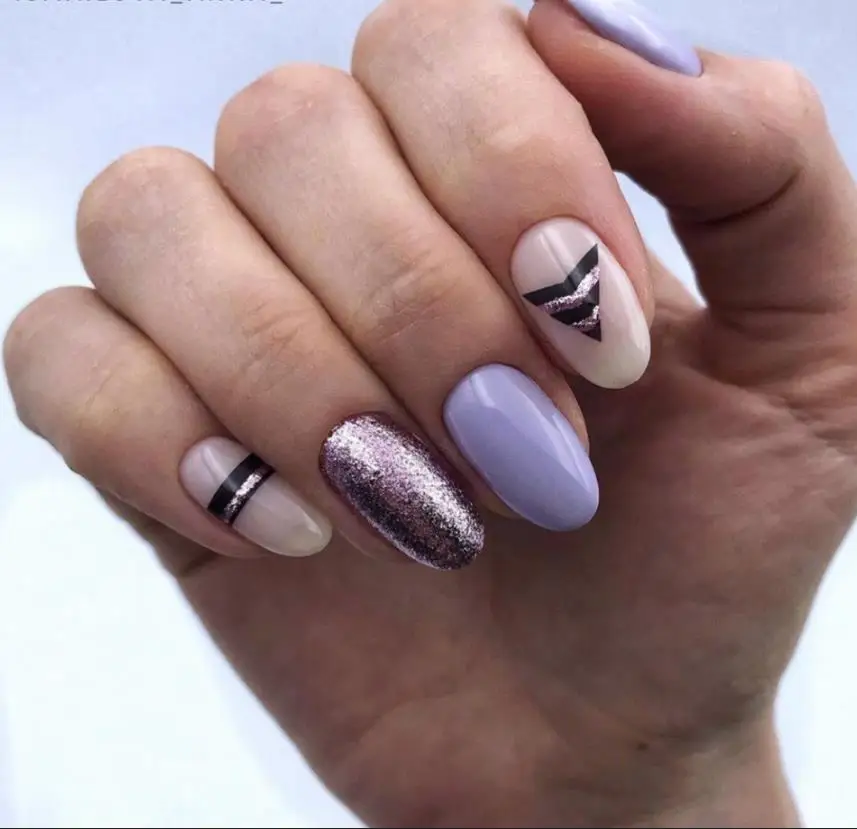 CLAVUZ 6 шт./лот 8 мл фиолетовый лак с коробкой для ногтей Набор самостоятельного