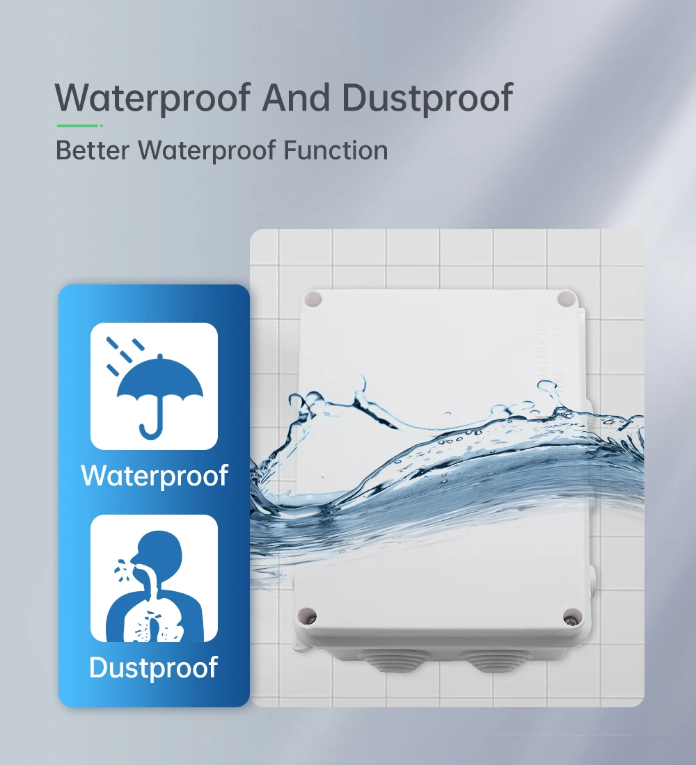 R-образная Водонепроницаемая коробка из АБС-пластика наружная водонепроницаемая