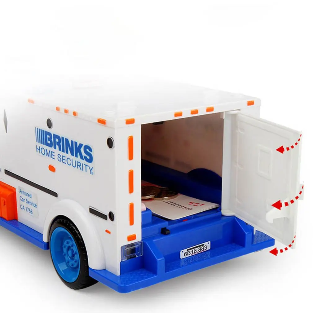 Электрическая Автомобильная игрушка Электронная Копилка для детей мальчиков