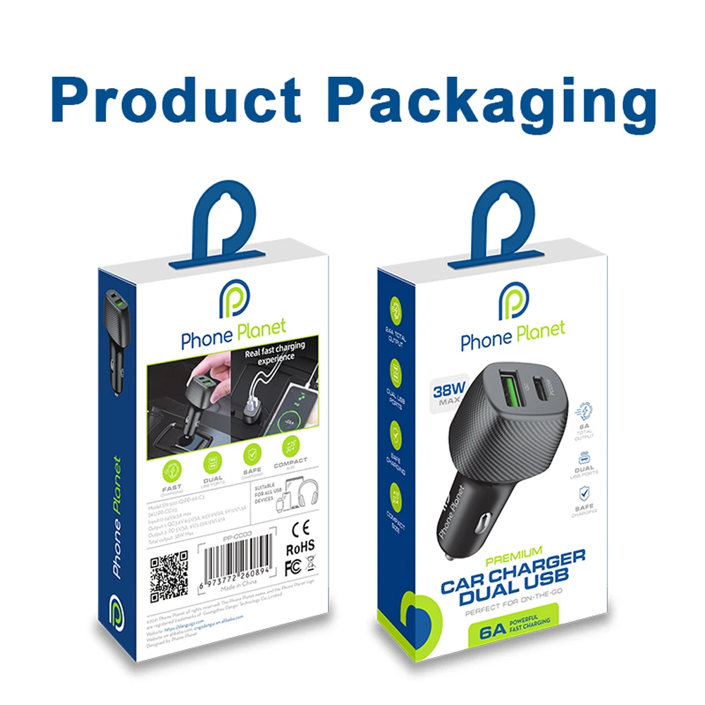 phone planet usb car charger quick charge 4 0 3 0 qc3 0 20w mobile phone type c fast charging for iphone xiaomi huawei samsung free global shipping