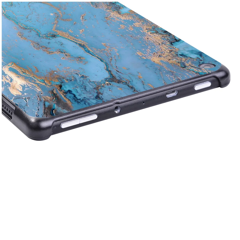 For Amazon Fire HD 8 (6th/7th/8th Gen 2016 2017 2018 Release) -tablet PC Plastic Printed marble pattern Slim Stand Case Cover | Компьютеры