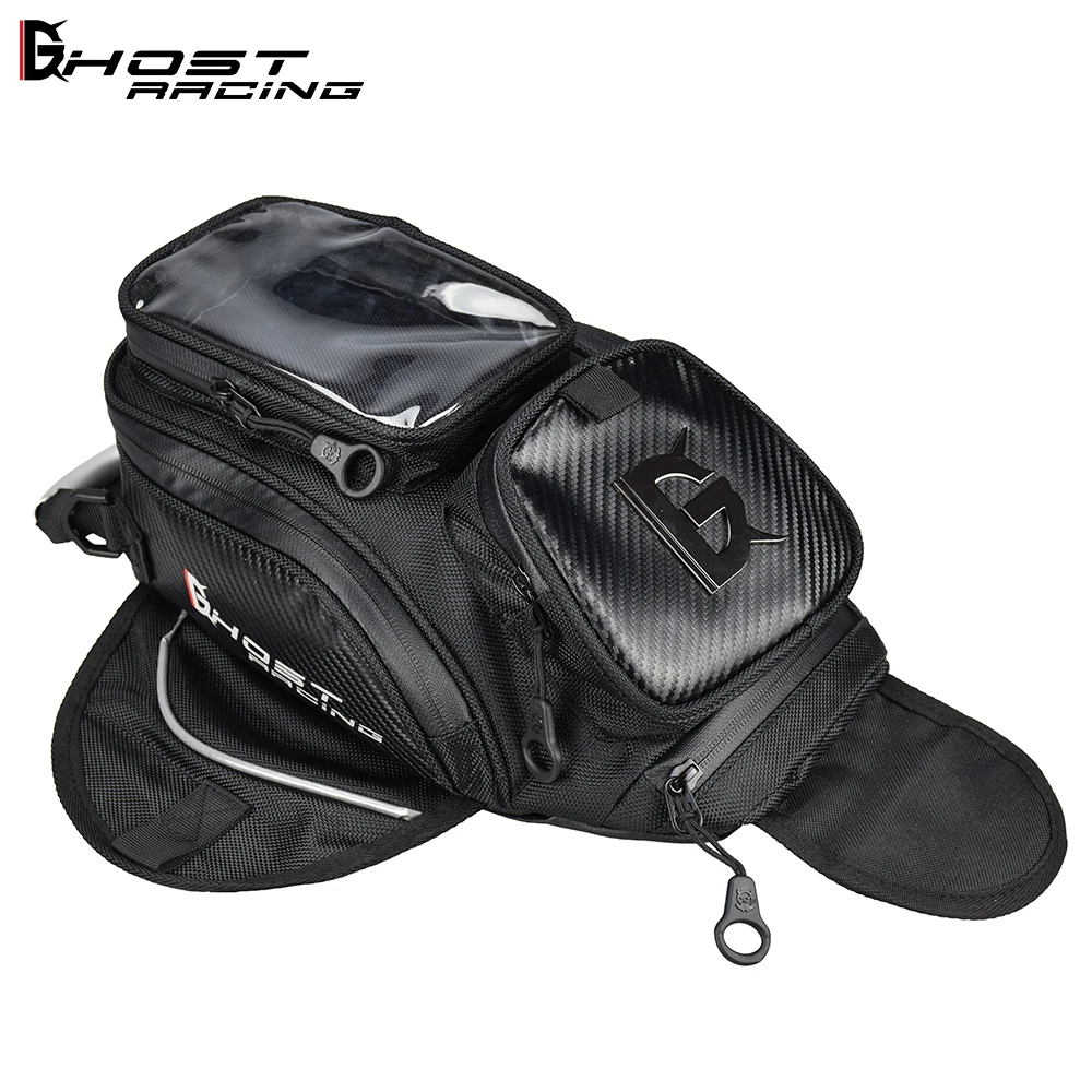 

Motorcycle magnet bag touch navigation fuel tank bag dust bag locomotive fuel tank bag knight shoulder bag waist bag equipment