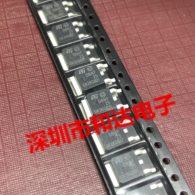 (5 шт.) D8NF25 STD8NF25 TO-252 250V 8A / 220N06L IPD220N06L3G 60V 30A / APM4015P -40V -45A / K2817 2SK2817 30V 10A TO-252
