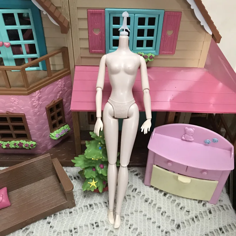 1 шт. 5 шарнирных кукол тело белая кожа для BJD кукла 1/6 11 "тело 30 см Кукла одеваются
