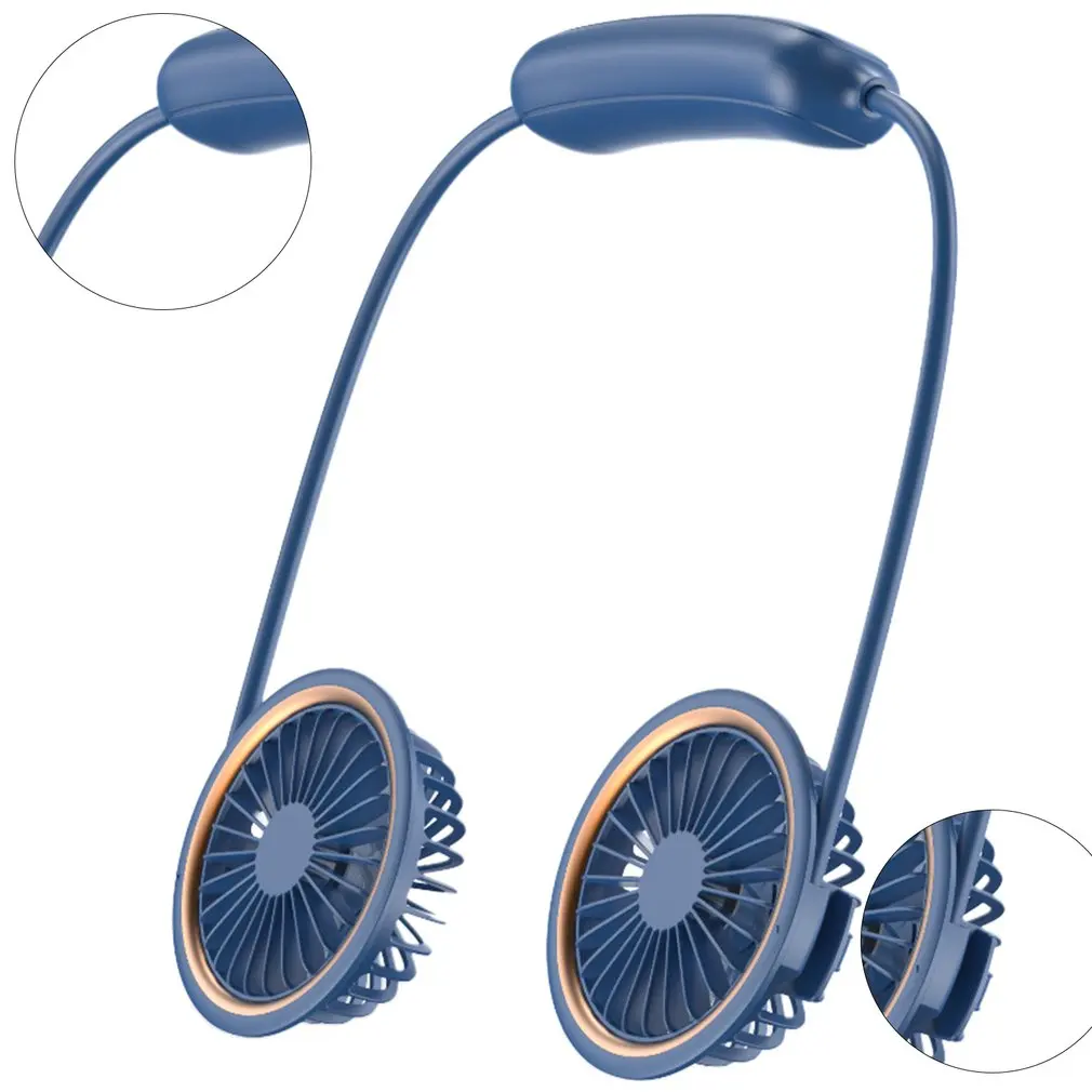 

WS36 Multifunctional Hanging Neck Fan USB Charging Mini Hanging Neck Fan Outdoor Sports Fan Air Cooler Sale