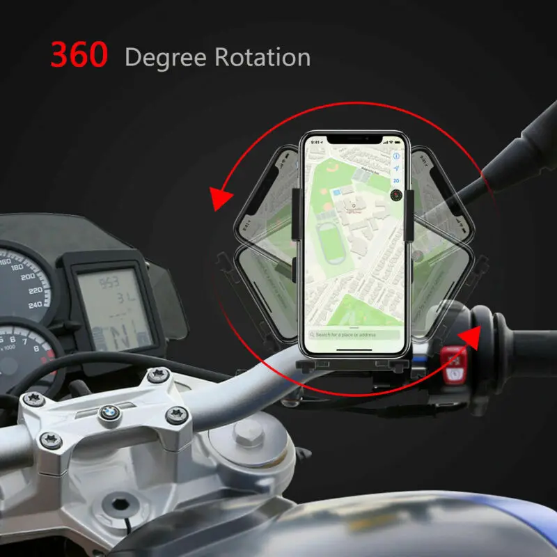 Универсальный Мотоцикл Велосипед Руль держатель для телефона gps кронштейны