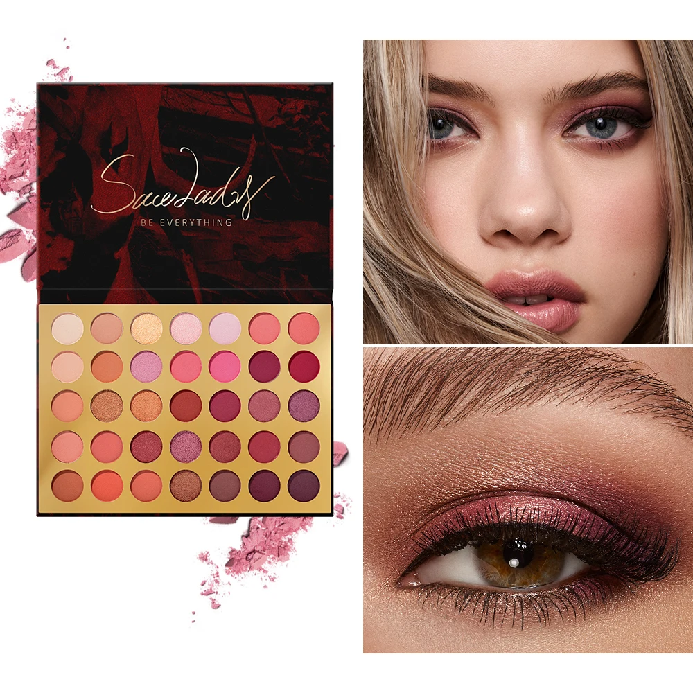 SACE LADY матовые тени для век Палитра теней макияжа естественные Макияж высоко
