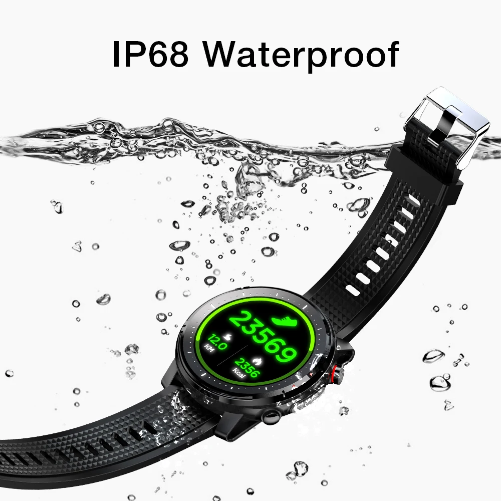 

2021 Full touch Smart Watch Men Sports Clock IP68 Waterproof Heart Rate Monitor Smartwatch for IOS Android phone