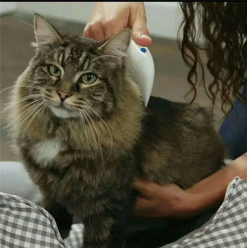 Электрическая щетка-термонатор для собак и кошек устройство удаления вшей