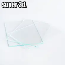 Reprap MK2 Heat Bed Borosilicate Glass Plate 214x214/220x220mm 3/4mm in good quality 3D Printer parts hot bed