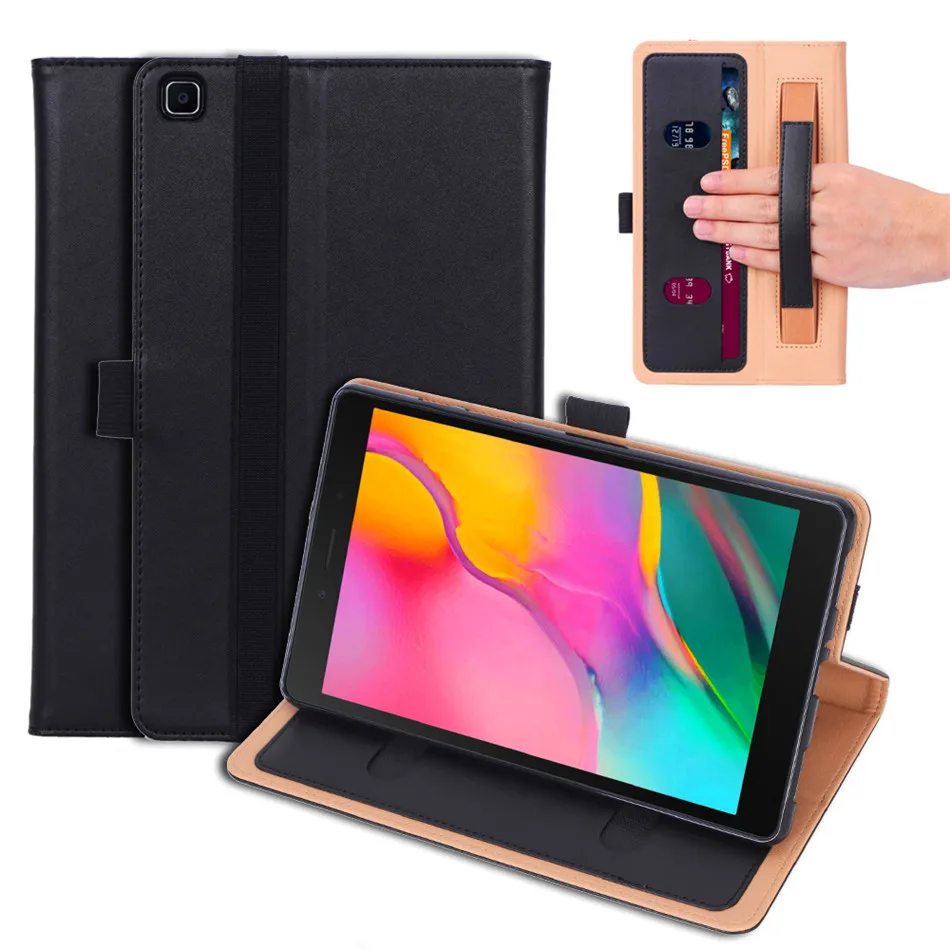 Чехол для Samsung tab A 8 0 2019 умный чехол планшета ручной держатель SM T290 T295 T297 подставка
