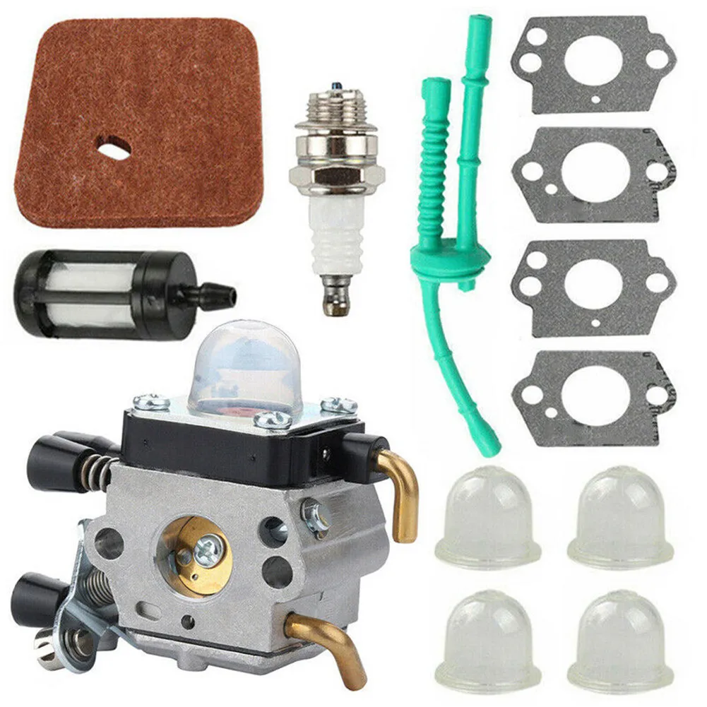 

Комплект карбюратора для STIHL FS38 FS45 FS46 FS55 FS85, воздушный фильтр, топливный фильтр, отлично подходит к оригиналу