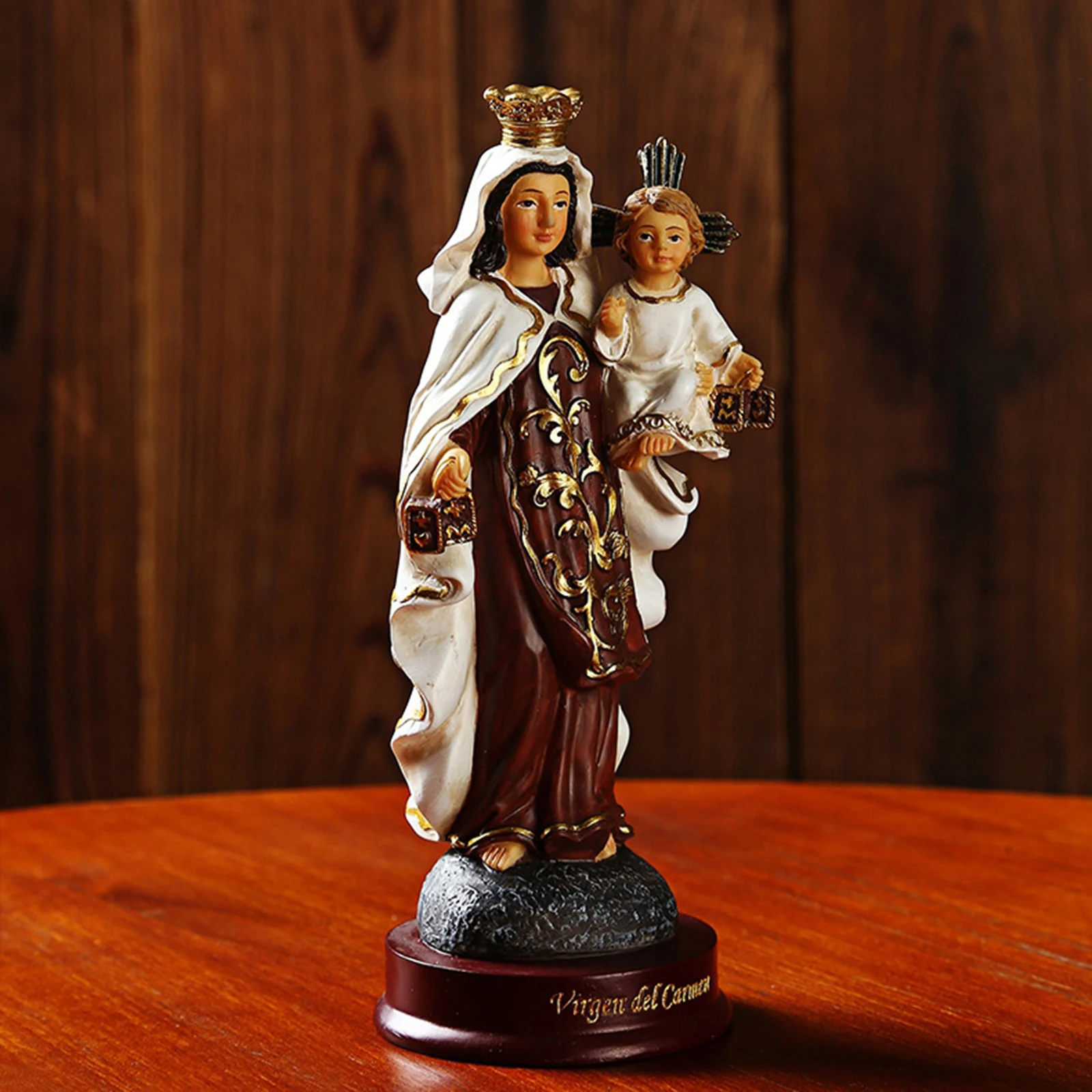 

Our Lady of Grace Blessed Virgin Mother Mary Catholic Sculpture Outdoor Garden