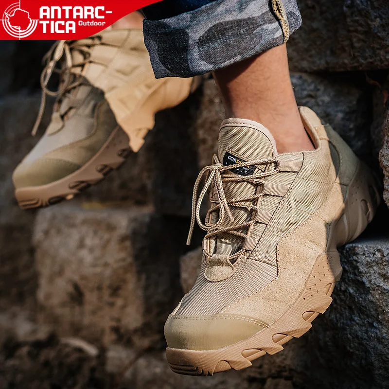 Outdoor Hiking Shoes Waterproof Army Boots Men Military Rapid Reaction Tactical Boots For Trekking Shoes Climbing Sneakers