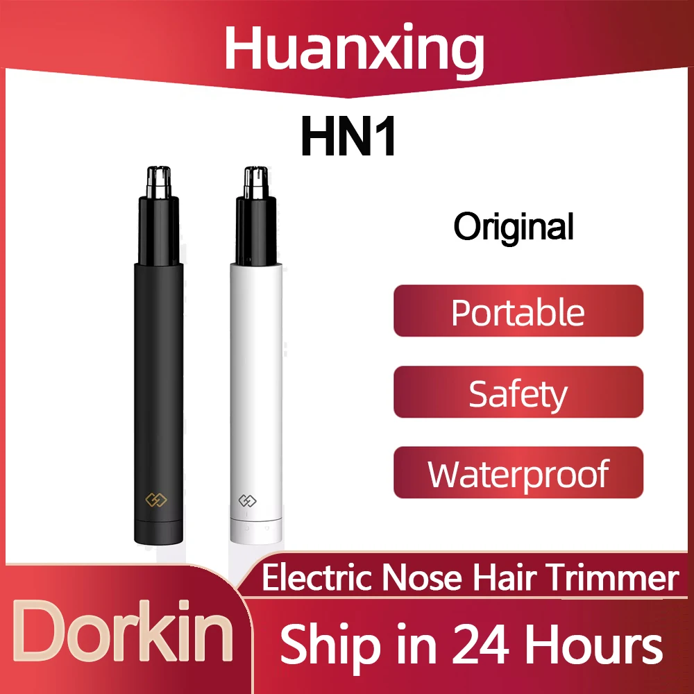 

Original Xiaomi Huanxing HN1/HN3 Electric Nose Hair Trimmer Vacuum Cleaning System For Men's Nose Hair Trimmer IPX7 Waterproof
