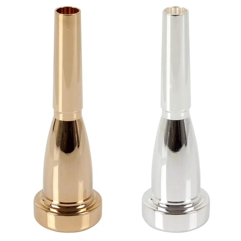 

3C Size Bullet Shape Mega Rich Tone Trumpet Mouthpiece Accessories for Beginners / Professional Performance