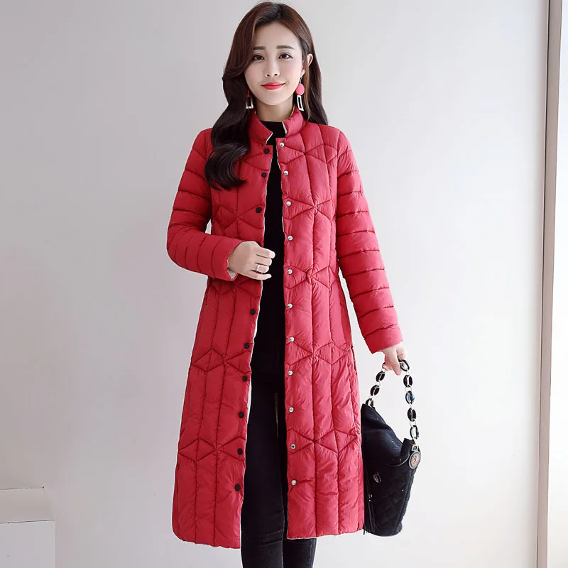 Зимнее пальто женская одежда 2020 парка Корейская теплая куртка женские длинные