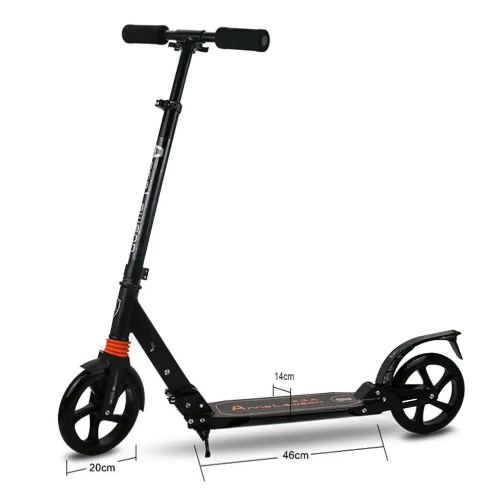 Оптовая продажа-Профессиональный складной скутер для взрослых 2 колеса