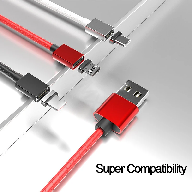 Магнитный кабель для быстрой зарядки и передачи данных 3 А iPhone 11 Samsung S6 Xiaomi|Кабели