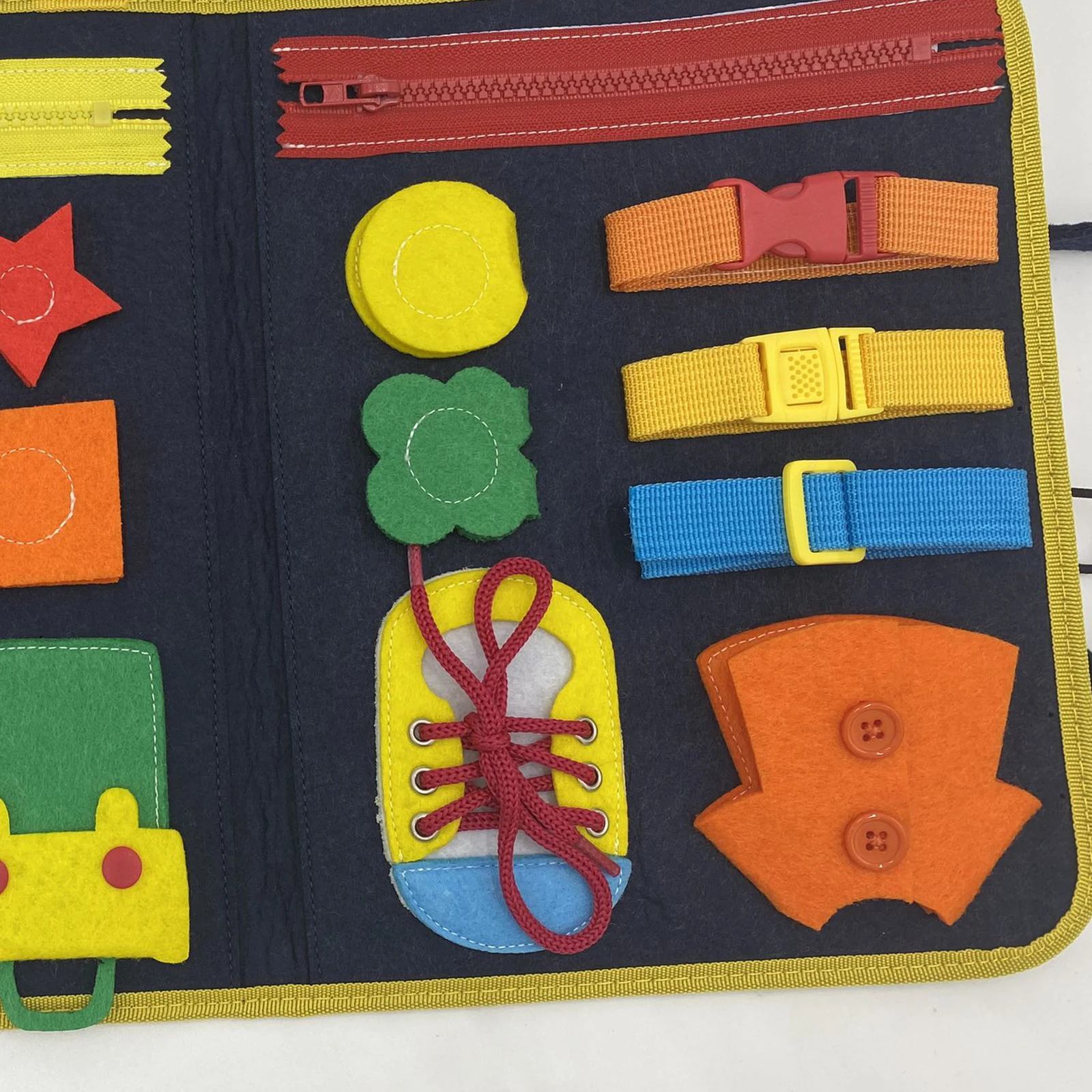

Montessori Educational Toy Learning Busy Board for Toddlers Homeschool Gift