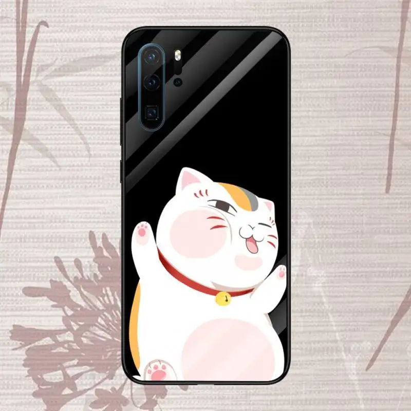 

Cartoon Lucky Cat Phone Case For Huawei P20 P30 P40 lite Pro P Smart 2019 Mate 10 20 Lite Pro Nova 5t