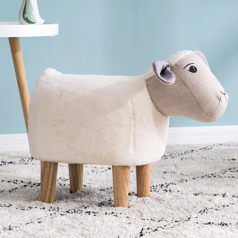 Креативная обувь из массива ягненка стул для обуви Современная - Цена: 5 502,50 руб.