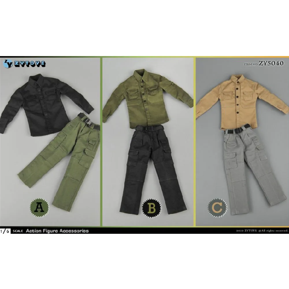 

1/6 scale PMC field service suit combat uniform model for 12 inch action figure body