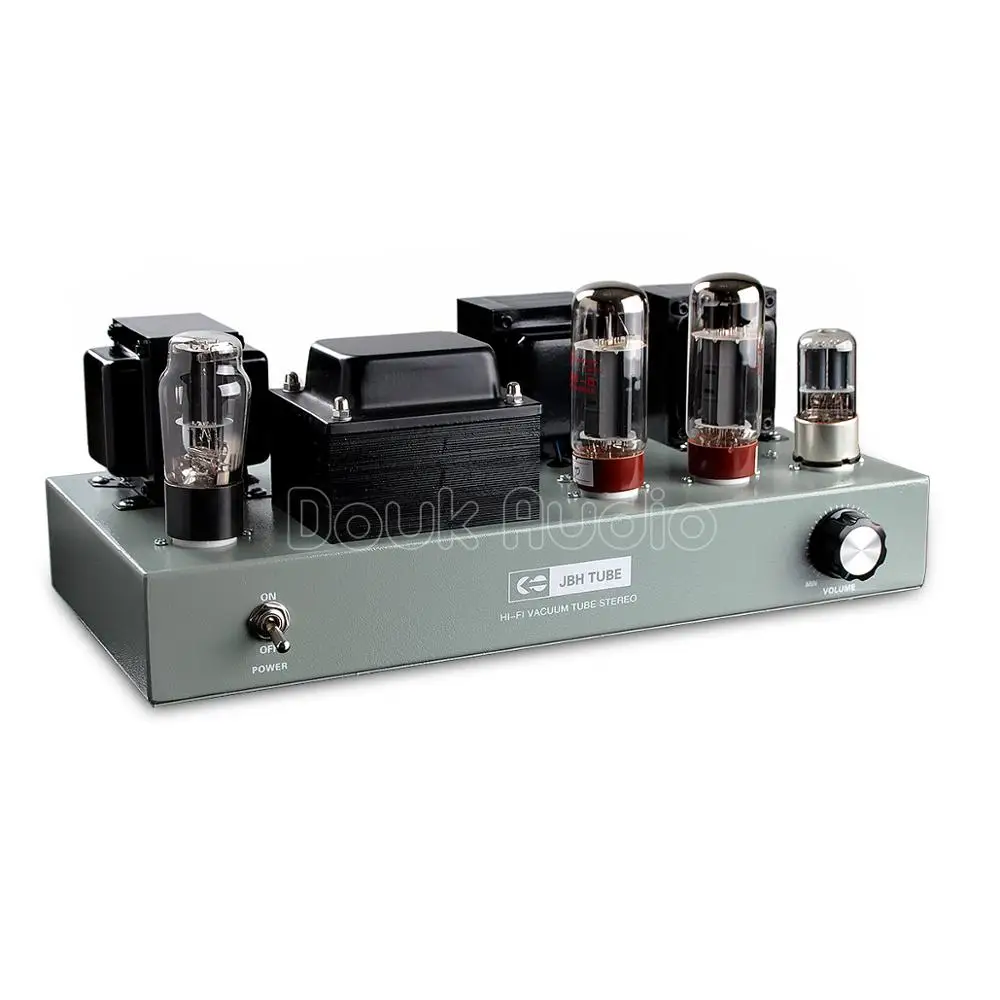 Douk аудио hi fi EL34 вакуумный ламповый усилитель односторонний Стереоусилитель