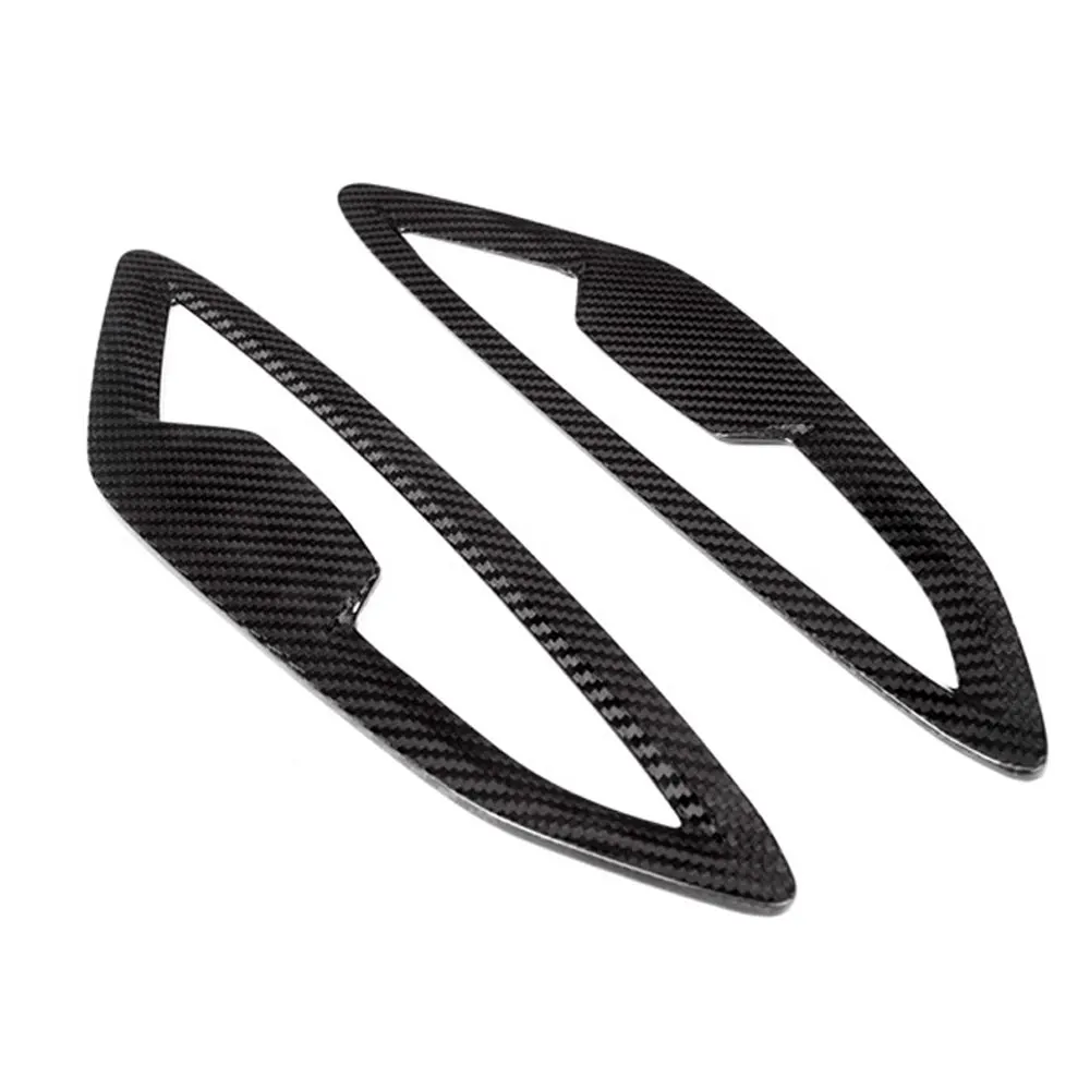 

For The New BMW 8 Series G14/G15/G16 2021 Real Carbon Fiber Exterior Trim, Wind Knife Exterior Trim on The Side of The Fender