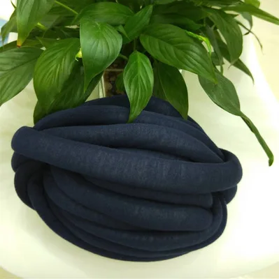navy 250 г Супер крупная пряжа для одеяло ручной вязки крючком DIY Хлопок Рука вязание ровинг пряжа для одеяла ковер коровка пряжа - Цвет: navy