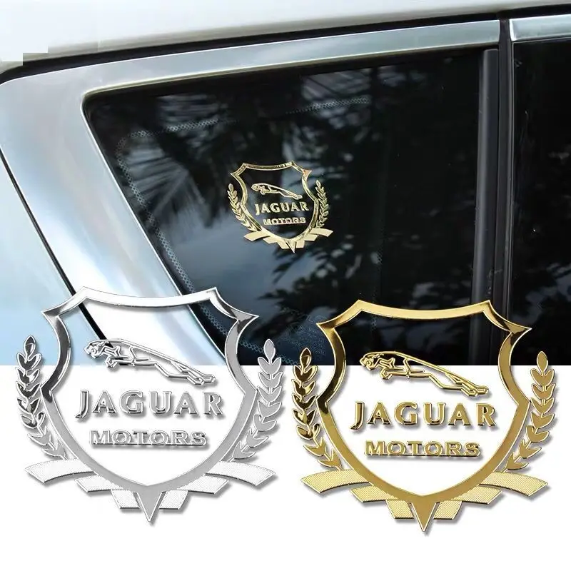 1 шт. Авто Декор окна автомобиля сбоку для Jaguar XFL XJL F PACE XEL логотип эмблема