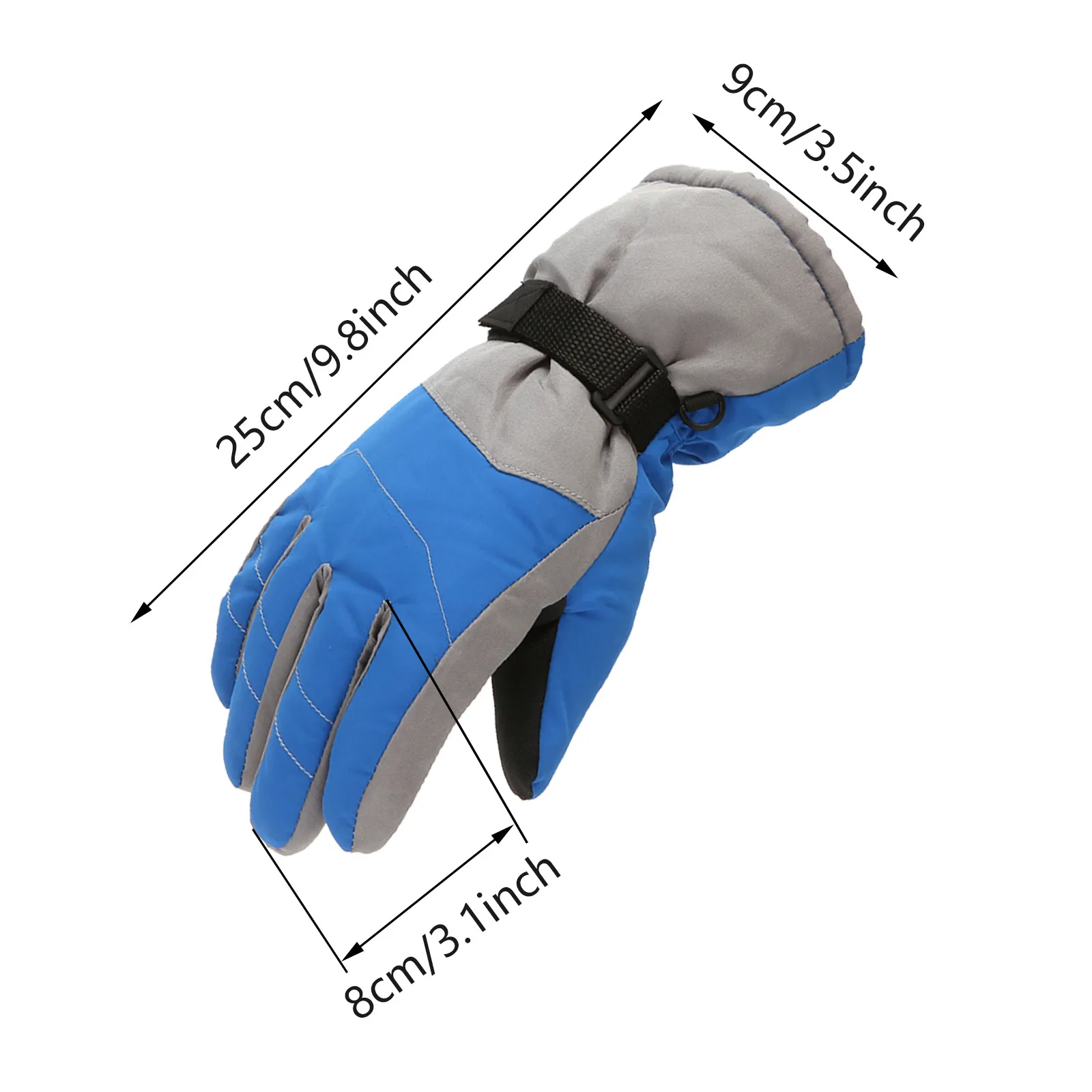 

Unisex Children's Gloves Winter Thermal Warm Cycling Bicycle Bike Ski Outdoor Camping Hiking Motorcycle Kid Sports Full Finger