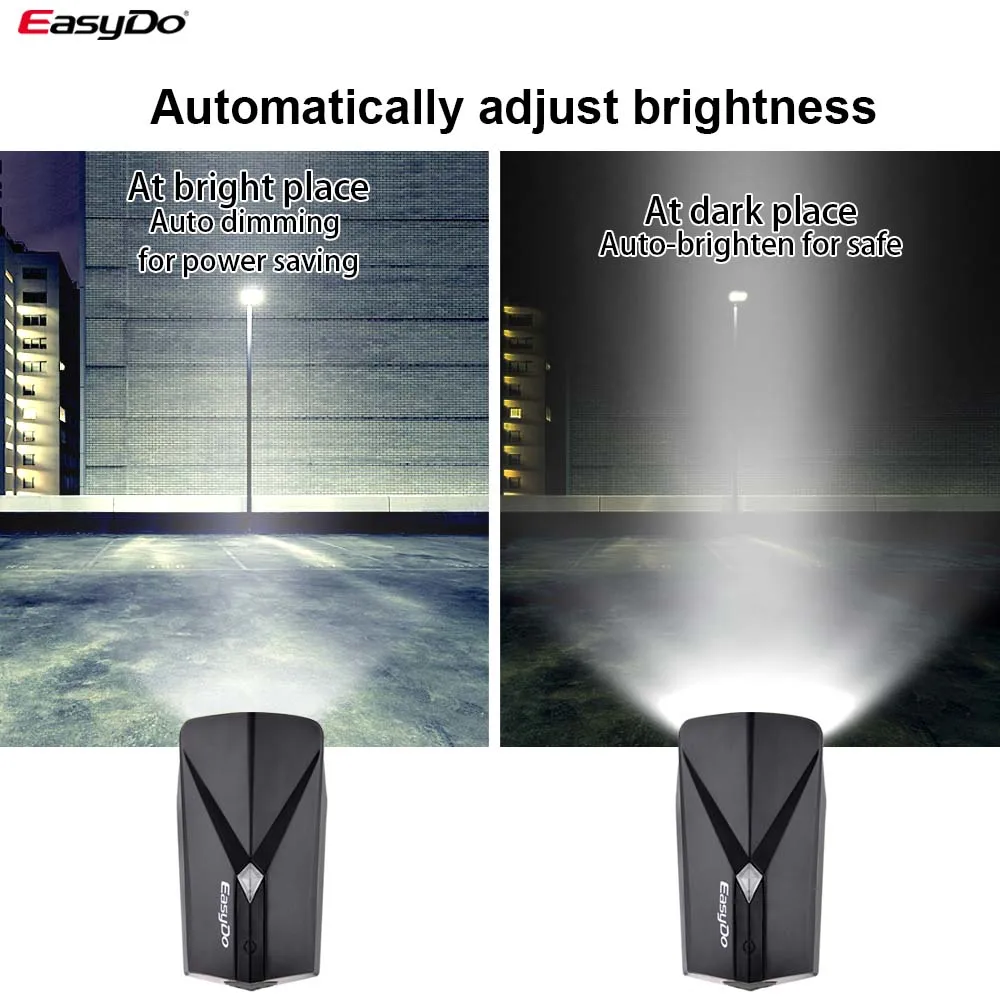 Передняя велосипедная лампа велосипед EasyDo водонепроницаемая светодиодная K Mark