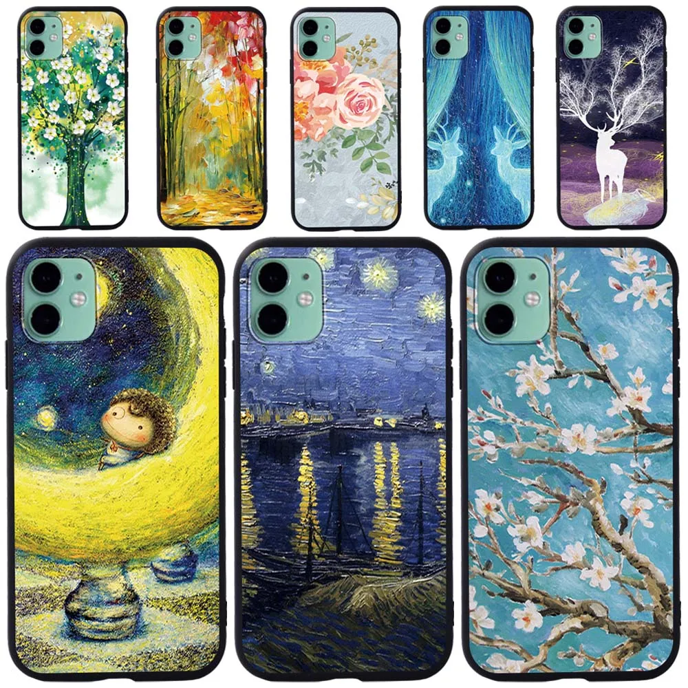 Чехол для Apple IPhone 11/11 Pro/11 Pro Max/XR/SE 2/ 7 / 8/7 Plus/8 Plus/6 6S/6 Plus/6S Plus мягкий силиконовый чехол