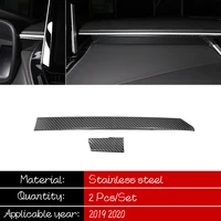 for toyota corolla 2019 2020 accessories stainless steel car console decoration strip decoration cover trim sticker styling