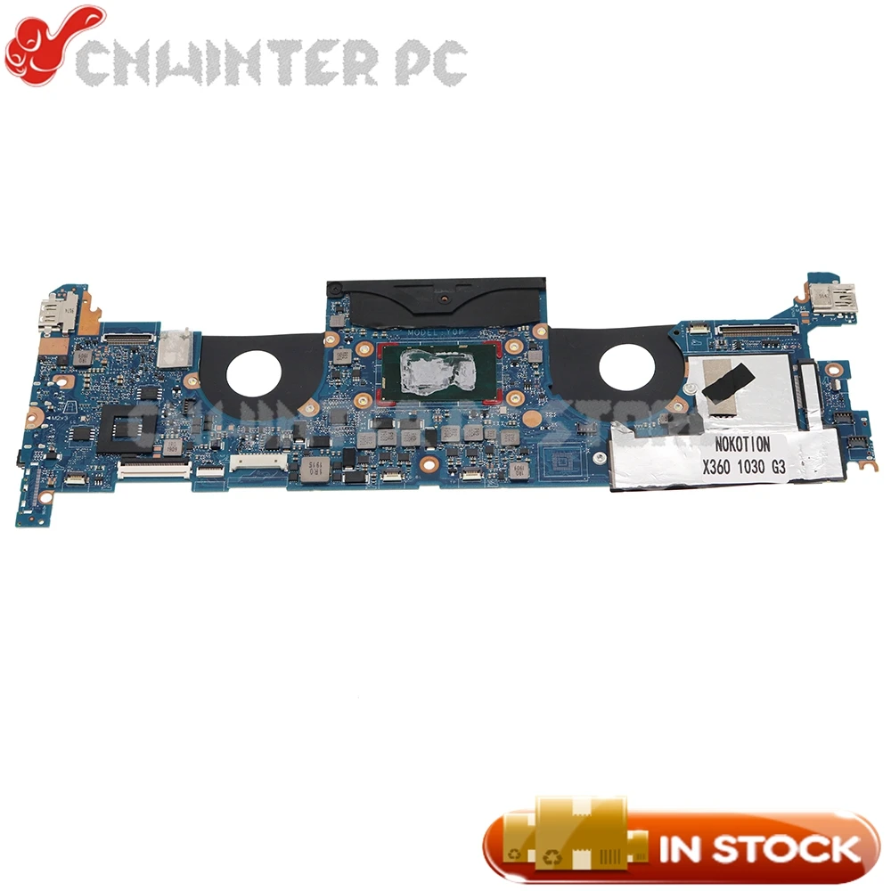 

NOKOTION L31862-601 DA0Y0PMBAF0 для ноутбука HP Elitebook X360 1030 G3, материнская плата SR3L9 I5-8350U CPU 8G RAM