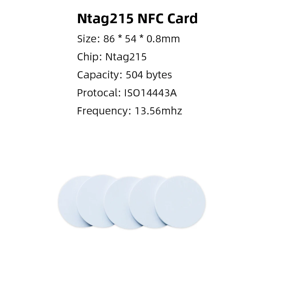 50/30 шт. NFC Ntag215 карточка с биркой для монет Ключ 13 56 МГц NTAG 215 карточная бирка RFID