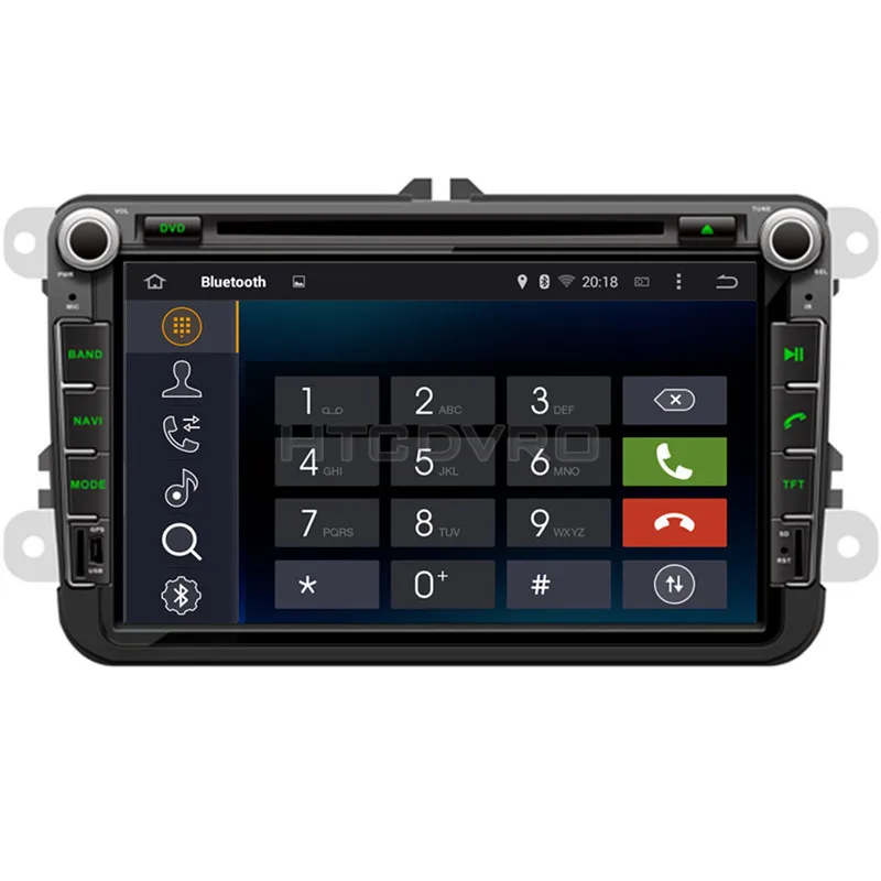 YMODVHT 8 дюймов 4G Восьмиядерный Android 9 0 7 1 автомобильный DVD GPS для VW