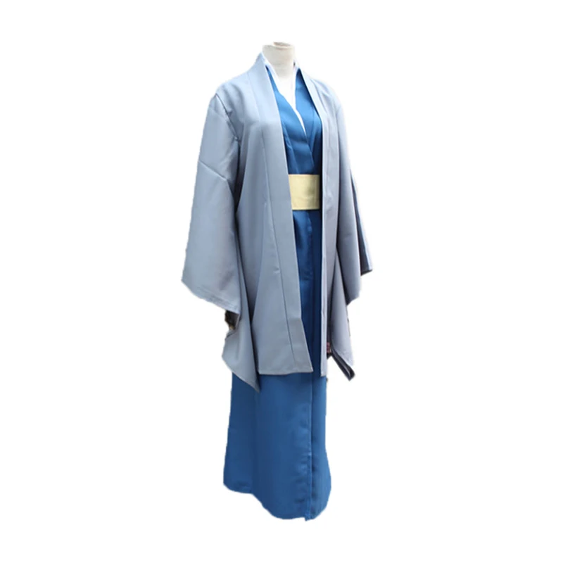 Аниме Gintama Косплей костюмы кацура Котаро Костюм Кимоно Хэллоуин вечерние игра