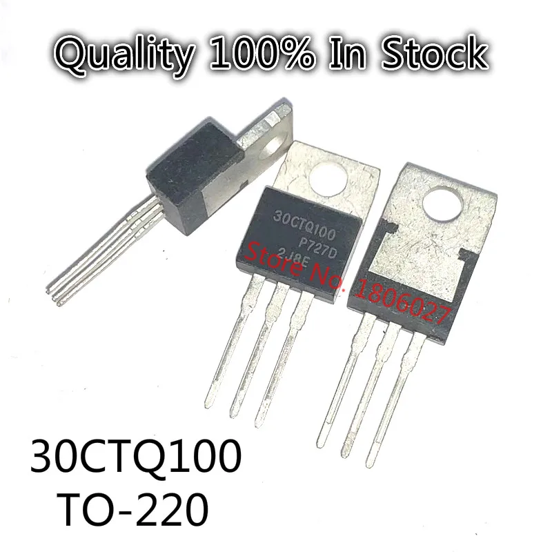

Send free 20PCS 30CTQ100 TO-220 100V 30A New original spot selling integrated circuits