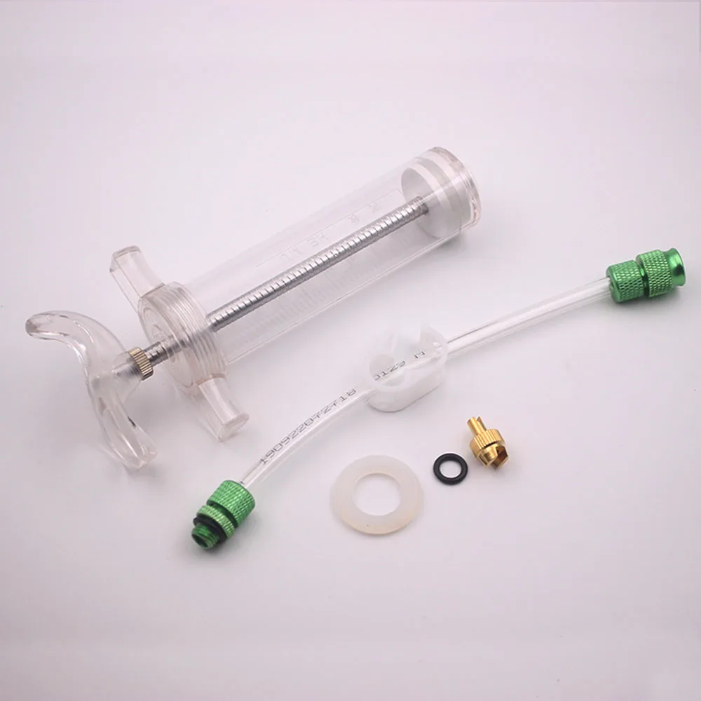 

Bicycle Tubeless Tyre Oil Sealant Injector MTB Bike Tire Filling Tool Kit 50ML MTB Bike Tire Filling Tool Kit