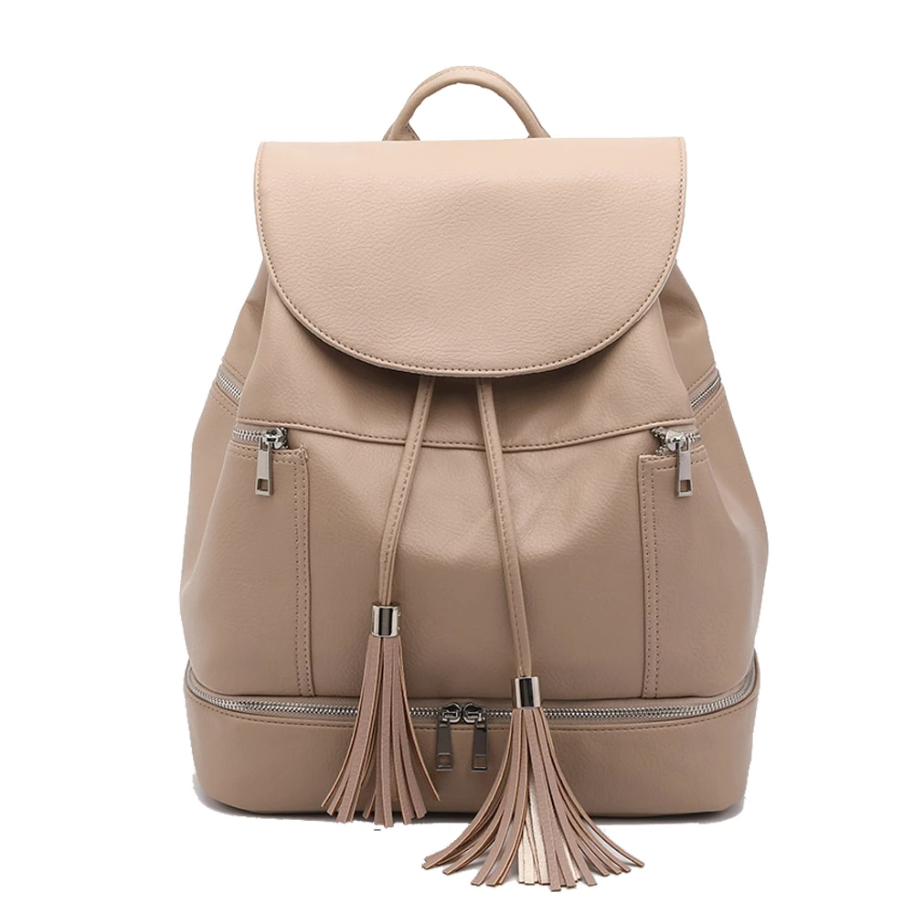 Large PU Leather Baby Diaper Bag Backpack +Changing Pad+Stroller Straps | Мать и ребенок