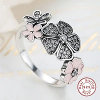 2021 cute woman rings korean fashion gothic accessories drip clover carbink ring gold jewelry engagement ring anillos mujer