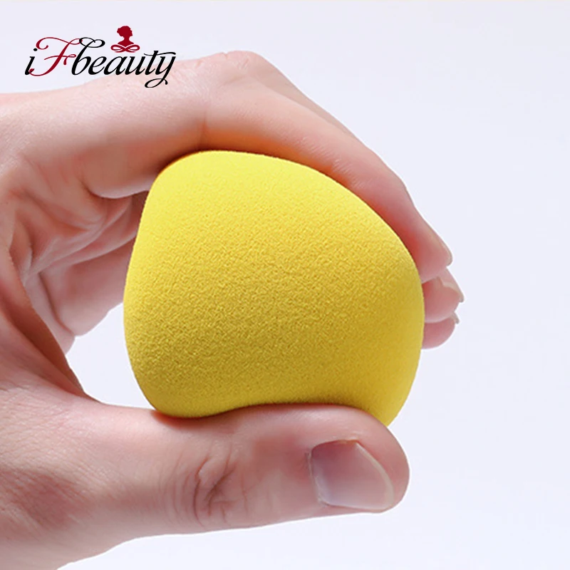 Косметический набор для пудры с буфами Гладкий женский губки макияжа