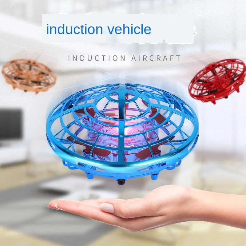 

Mini Anti-collision Induction Sensor Hand Control Height Hold Mode Ufo Drone Stranger Things Children's Toys