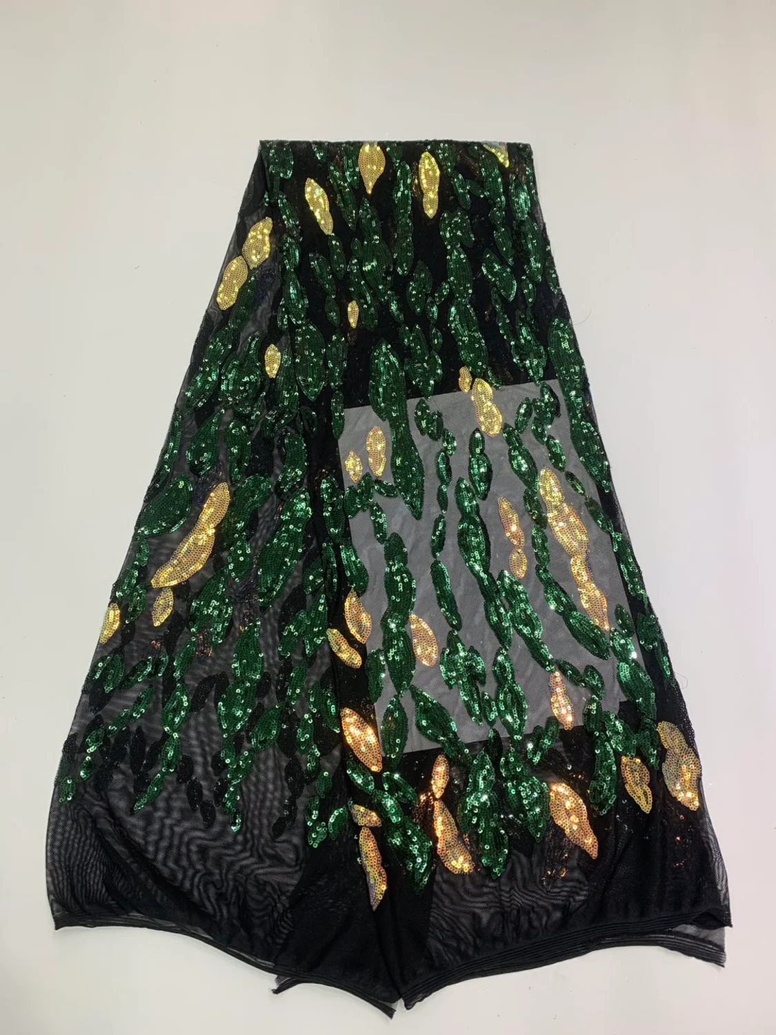 Зеленая 2020 Новое поступление африканская кружевная ткань Высокое качество 3D