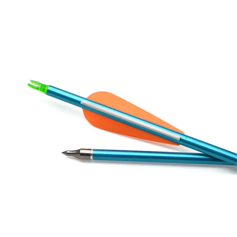 Алюминиевая стрела для стрельбы из лука 6/12 шт. 30 дюймов алюминиевые стрелы с 3