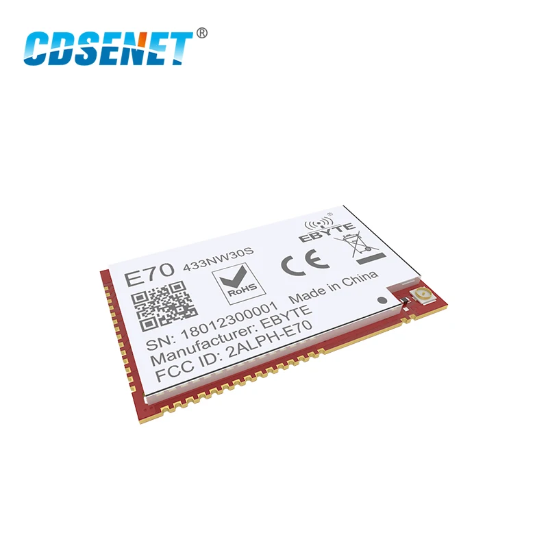 Star Networking CC1310 1W 433mhz SMD Wireless Transceiver E70-433NW30S IoT 433 mhz IPEX Antenna Transmitter and Receiver