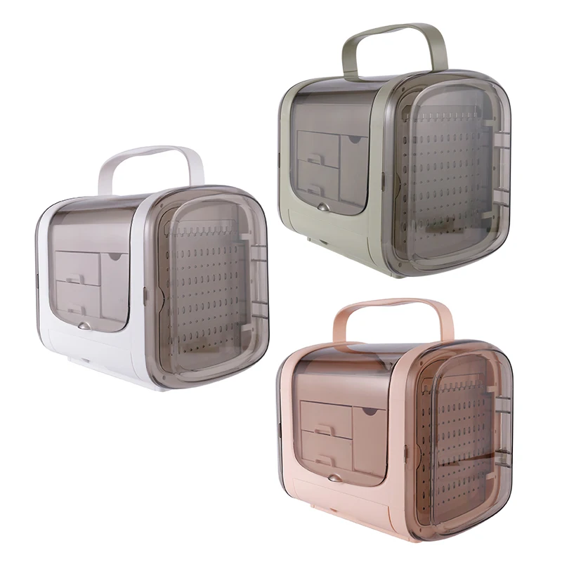 

Jewelry Box Jewelry Products Portable Drawer Storage Box Large Capacity Earrings Ring Box European Style