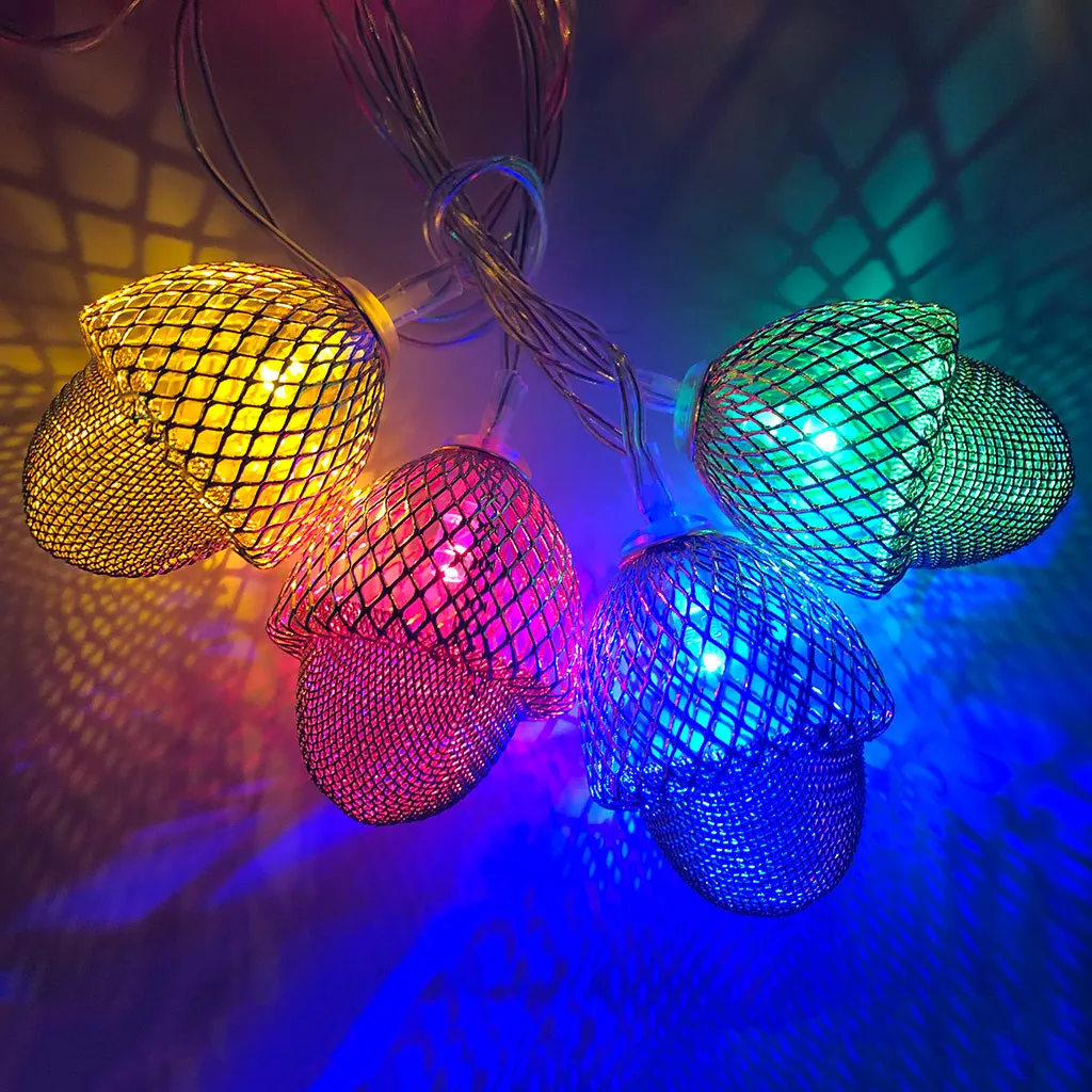 2019 осень новые рождественские светодиодные лампы струны вечерние сад украшения